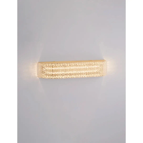 Dekoracyjny kinkiet ścienny ZOLMERO LE45102 LED 10W 3000K złoty