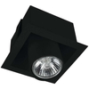 Podtynkowa LAMPA sufitowa EYE MOD 8937 Nowodvorski tuba OPRAWA metalowa czarna