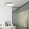 Lniany plafon ekologiczny Kantoor 6196 TK Lighting geometryczny szary beżowy