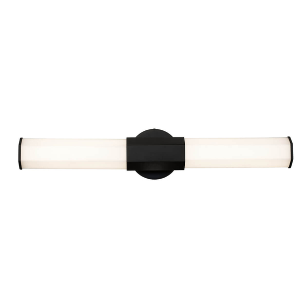 Kinkiet ścienny do łazienki Facet QN-FACET-LED2-BK-BATH Quintiesse IP44 biały czarny