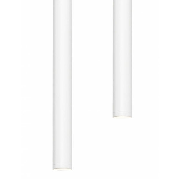 Podwójna lampa wisząca Roll 11176201 Kaspa LED 8,4W 3000K tuby białe
