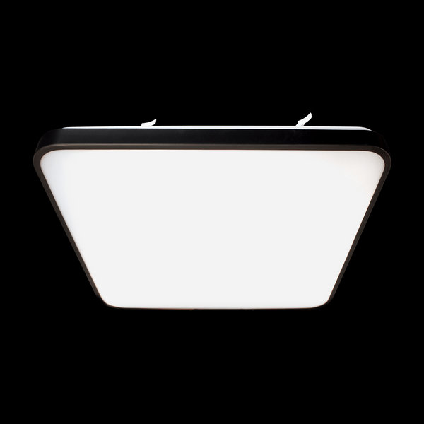 Czarny plafon kuchenny Fabio LED 23W 4000K lampa kwadratowa