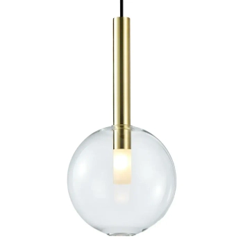 Kulista lampa wisząca NIKO GOLD ML0328 do jadalni kula złota