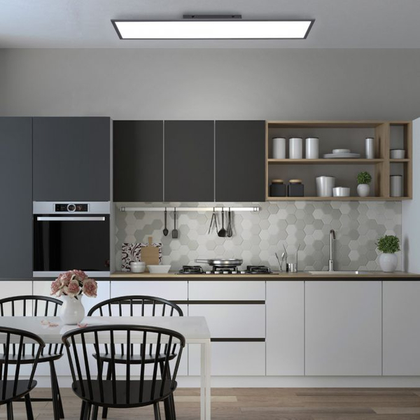Sufitowa lampa Flat 14757-18 LED 37W 2700-5000K biała czarna