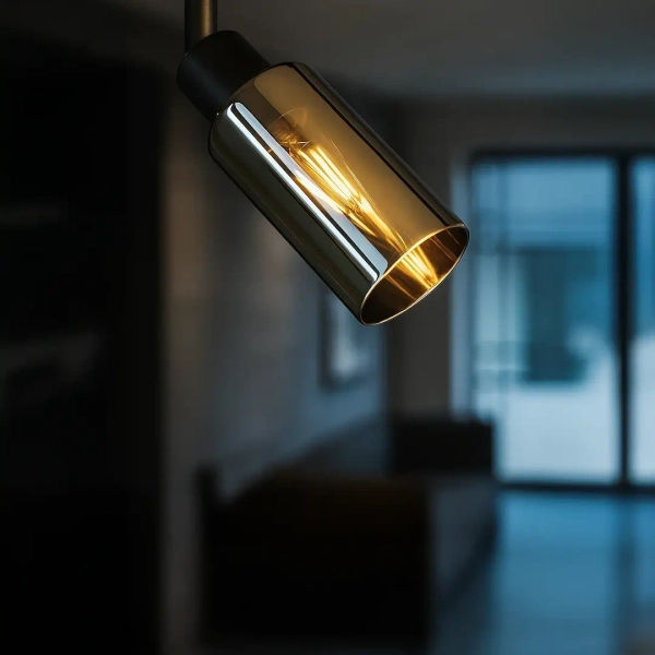 Industrialna szynowa lampa 1-fazowa Como Track ML2277 tubka czarny