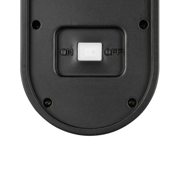 Ścienna lampa z czujnikiem LAGOAS R23176102 LED 3W 4000K IP44 czarny