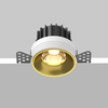 Podtynkowa lampa Round DL058-12W3K-TRS-BS LED 12W 3000K kuchenna mosiądz