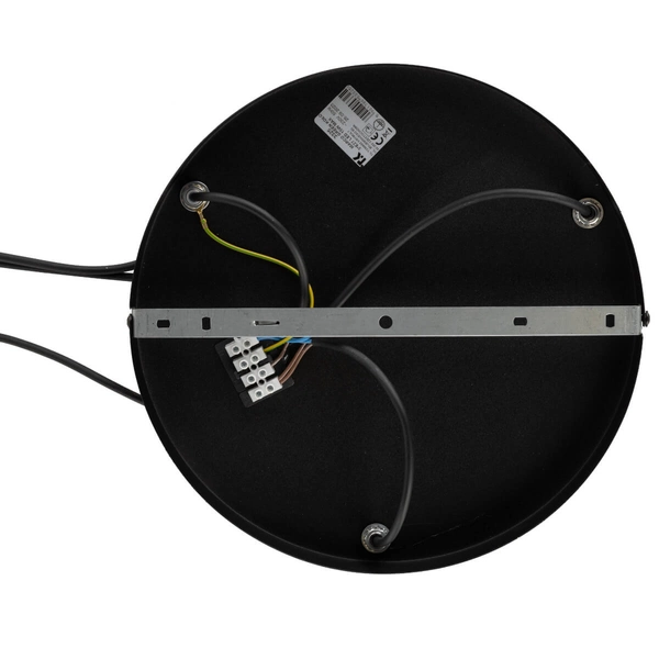 Lampa zwisowa do gabinetu Earth 4654 round walec okrąg grafitowa