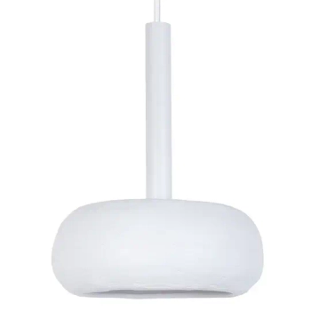 Nowoczesny zwisająca lampa Otto S 1 41385 kula ceramiczna biały