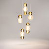 Lampa zwieszana Drop MOD273PL-L80G3K LED 80W 3000K złoty bursztynowy