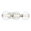 Ścienna lampa Atomo QN-ATOMO-3W-PC LED 13W 3000K IP44 bubble srebrny