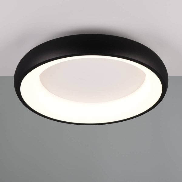 Nasufitowy plafon do jadalni CARDONA 649614532 LED 29W 2300-4000K czarny
