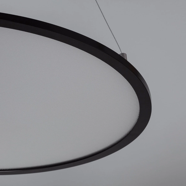 Zwisająca lampa Biuro ABR-LWBO-36W-3000K LED 36W 3000K okrąg czarna