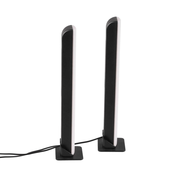 Lampka nocna Gamer 326591 Polux LED 5W funkcja RGB czarna biała