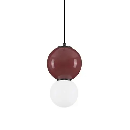 Wisząca lampa do sypialni JORELIA LE45255 LED 4W 3000K czerwona biała