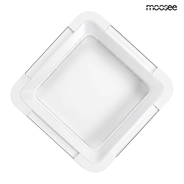 Lampa sufitowa z wentylatorem Fanlight 5900168832329 Moosee ściemnialna biała