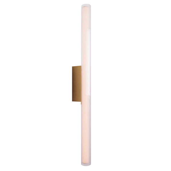 Ścienny kinkiet Fayette W0368 Maxlight LED 6W 3000K tuba IP44 złota