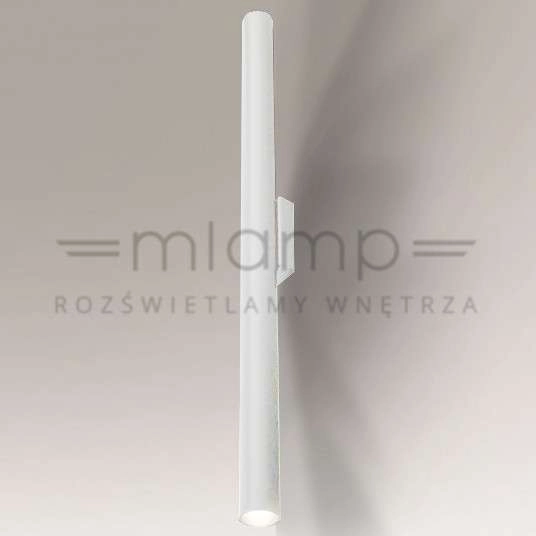 Kinkiet LAMPA ścienna YABU 7749 Shilo łazienkowa OPRAWA metalowa tuba IP44 biała
