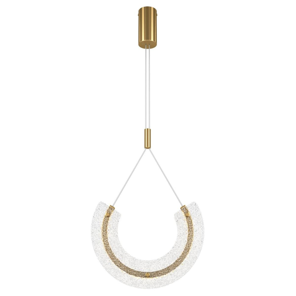 Wisząca lampa Maya P091PL-L18G3K Maytoni LED 10W 3000K łuk złoty