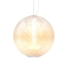 Kulista lampa wisząca okrągła Bruma MOD397PL-L15CH2.7K LED 15W 2700K chrom