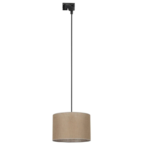 Wisząca lampa szynowa 1-fazowa Tracer 10672 z abażurem brązowa