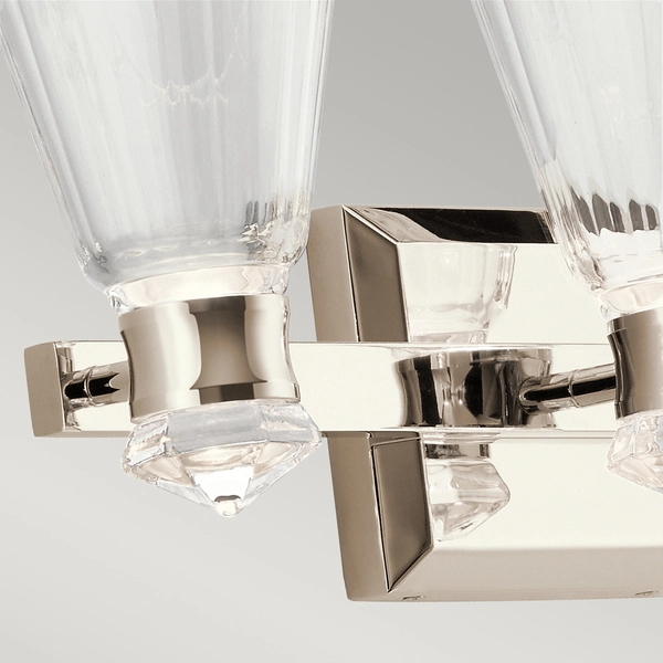 Kinkiet potrójny QN-KAYVA3-PN LED 18W karafki IP44 nikiel