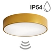 Plafon na taras Cleo 1307623600189 Temar IP54 okrąg z czujnikiem złoty