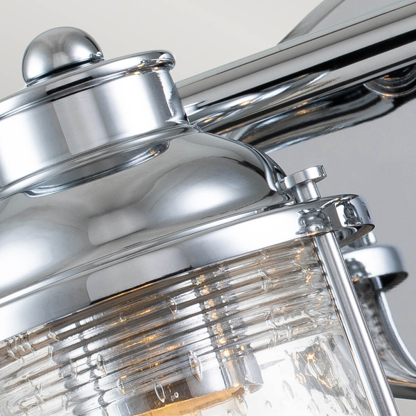 Ścienna lampa lampiony Ashland Bay QN-ASHLANDBAY4-PC-BATH Quintiesse IP44 chrom