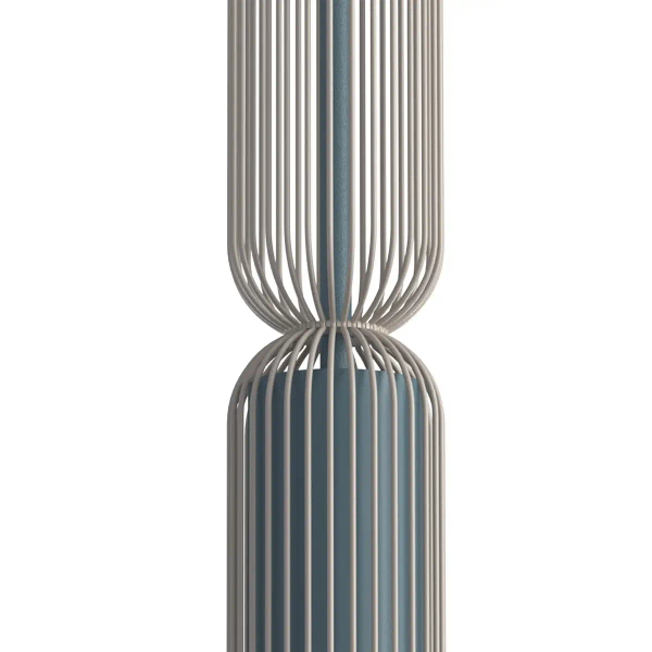 Podłużna lampa wisząca CAMELEON SINGLES 12194 jedwabisty grafit