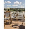 Ogrodowe krzesło CAFE KH1501100288 King Home na balkon białe