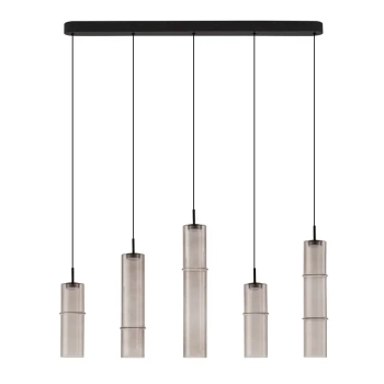 Eleganckie zwisające tubki SARTANO LE45165 LED 18W 3000K mokka