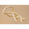 Wisząca lampa LED Jazz MSE1501100185 Moosee 75W 3000K nieregularna złota