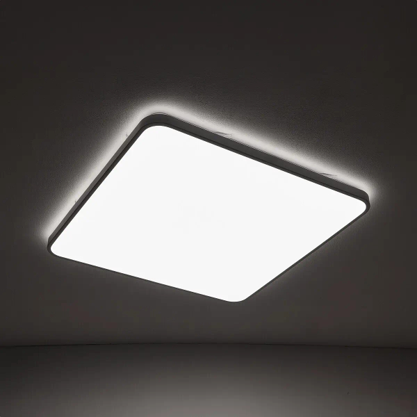 Ledowy plafon AGNES 8114 LED 64W 3000K kwadrat bialy