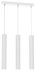 Wisząca lampa Hudson MLP8799 metalowa kaskada loft biała