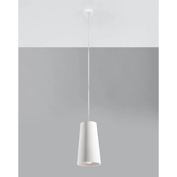 Jadalniana lampa wisząca SL.0849 ceramiczna nad stół biała