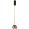 Wisząca lampa Petite XC5010-R Step LED 12W 3000K nad stolik czerwona