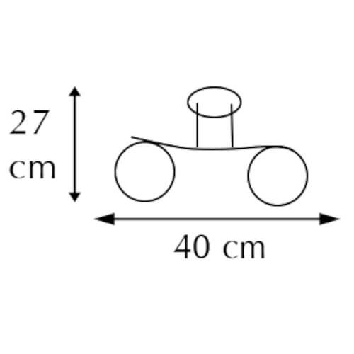 Klasyczna lampa sufitowa 2982/2 BL 8C do holu czarna chrom