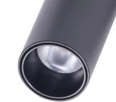 Spot do szynoprzewodu magnetycznego Niko AZ4579 LED 7W 3000K czarny