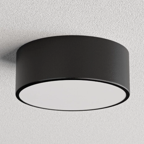 Plafoniera Cleo 1307623601056 Temar IP54 do łazienki okrąg czarny
