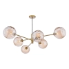 Lampa molekułowa wisząca Vignette VIG0645-11 kule szampańskie mosiądz