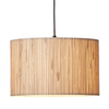Zwisająca lampa boho Wimea 99428/09 trawa morska tuba beżowa czarna