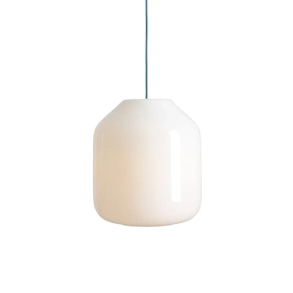 Wisząca lampa szafirowa FLASK szklana 1xE27 nad wyspę jadalniana 8500G31_L