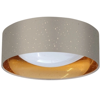 Lampa sufitowa glamour Tuluza 323224 Polux LED 18W 4000K biała złota