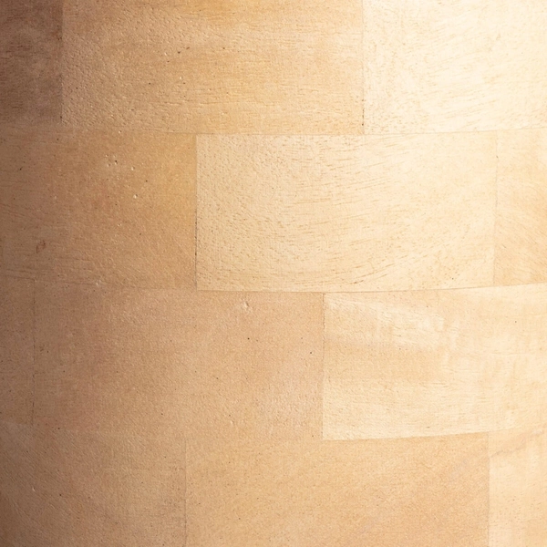 Lampa wisząca z drewna mango Fagioli ABR-LWMAN1 do salonu drewniana