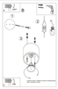 Sufitowa lampa downlight SL.0016 metalowa tuba czarna OUTLET