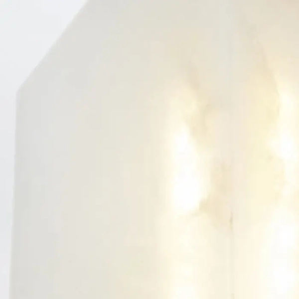 Alabastrowy kinkiet ścienny Caesar QN-CAESAR-WS-VBS-AR mosiądz