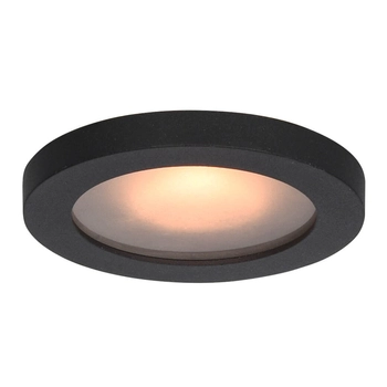 Wpuszczana lampa sufitowa Antar DL-26385-GU10-BK Italux IP44 łazienkowa czarna