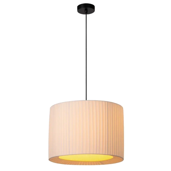 Lampa wisząca materiałowa FOLD 21439/40/31 nad stół biały czarny