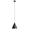 Minimalistyczna lampa wisząca Form 1108G1 Aldex stożek czarny