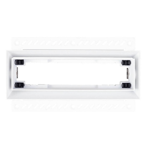 Wpustowa prostokątna oprawa MODULAR H180.08 Maxlight do modułu biały